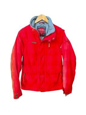 SIMS Snowboard Jacket Mens Large Red Insulated Ski Winter Coat Outdoor
